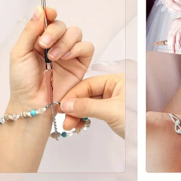Bracelet helper Helps put a bracelet with a clasp on - Picture 2 of 3